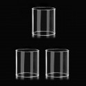 Authentic SMOKTech SMOK TFV8 Clearomizer Replacement Glass Tube - Transparent, 25.5mm Diameter (3 PCS)