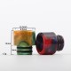 510 Drip Tip for E-cigarette Atomizers - Random Color, Epoxy Resin, 13mm