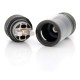 Authentic Fumytech WindForce RTA Rebuildable Tank Atomizer - Black, Stainless Steel, 4.5ml, 25mm Diameter