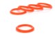 Authentic SMOKTech SMOK Top Seal Ring for TFV8 Cloud Beast Atomizer - Orange, Silicone (5 PCS)