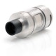 Authentic Vaporesso Giant Dual Tank Atomizer w/ RBA Deck - Silver, Stainless Steel, 3.0ml, 25.5mm Diameter