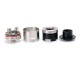 Authentic Aspire Quad-Flex Power Pack Atomizer Kit - Silver, Stainless Steel