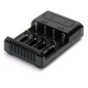 [Ships from Bonded Warehouse] Authentic NITECORE Intellicharger I4 New Version Universal Smart Charger - Black, US Plug