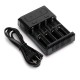 [Ships from Bonded Warehouse] Authentic NITECORE Intellicharger I4 New Version Universal Smart Charger - Black, US Plug