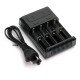 [Ships from Bonded Warehouse] Authentic NITECORE Intellicharger I4 New Version Universal Smart Charger - Black, EU Plug