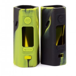 Authentic Vapesoon Protective Silicone Case Sleeve for Wismec Reuleaux RX2/3 Mod - Black + Green (2 PCS)