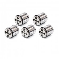 Authentic IJOY Limitless XL Replacement XL-C4 Coil Head - Silver, 0.15 Ohm (50~215W) (5 PCS)