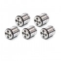 Authentic IJOY Limitless XL Replacement XL-C4 Coil Head - Silver, 0.15 Ohm (50~215W) (5 PCS)