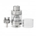 Authentic Wotofo SERPENT Mini 25 RTA Rebuildable Tank Atomizer - Silver, Stainless Steel, 4.5ml, 25mm Diameter