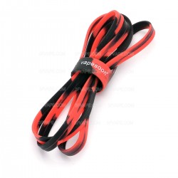 Authentic Vapesoon Universal Silicone Lanyard / Strap for 19~25mm Mod / Atomizer - Black + Red