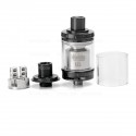 Authentic YouDe UD Goblin Mini V3 RTA Rebuildable Tank Atomizer - Black, Stainless Steel + Pyrex Glass, 2ml, 22mm Diameter