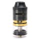 Authentic IJOY Combo RDTA Rebuildable Dripping Tank Atomizer - Black, Stainless Steel + Glass, 6.5mL, 25mm Diameter