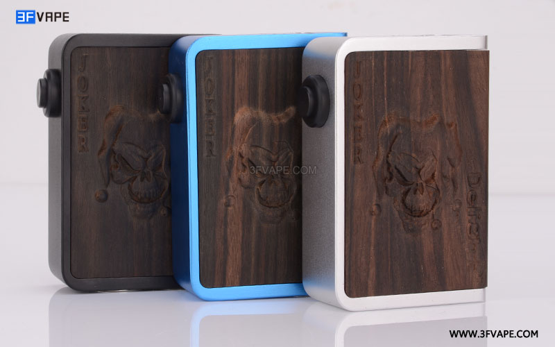 Delight Joker Ebony Wooden Mechanical Box Mod