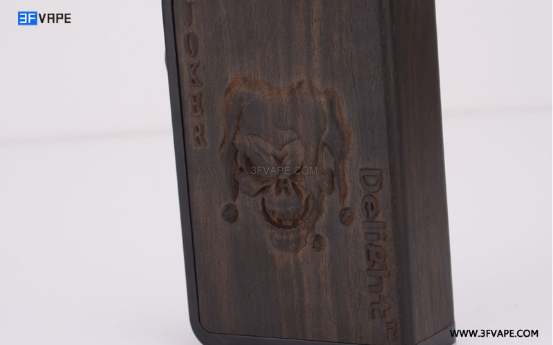 Delight Joker Ebony Wooden Mechanical Box Mod