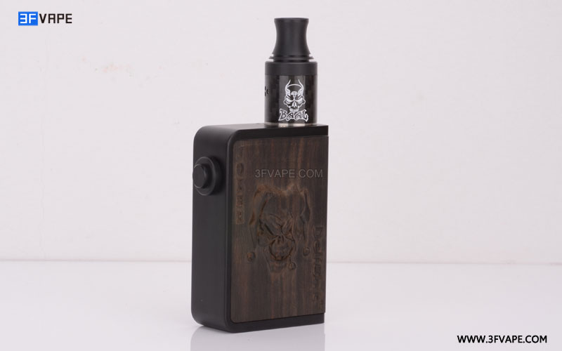 Delight Joker Ebony Wooden Mechanical Box Mod