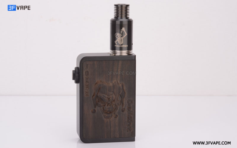 Delight Joker Ebony Wooden Mechanical Box Mod