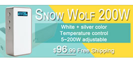 Snow Wolf 200W - White