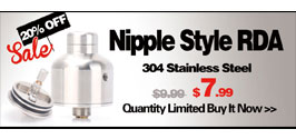 Nipple Style RDA 20% OFF Sale