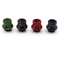 Cucurbit Shape Stabilized Wood 510 Drip Tip