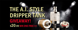 SJMY A.I. Style RDTA Giveaway - 3FVAPE