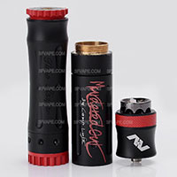 Timekeeper Style Saw Blade Mechanical Mod+AV Murdered Out Style Mechanical Mod Kit