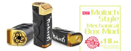 Moloch Style Mechanical Box Mod - 3FVape