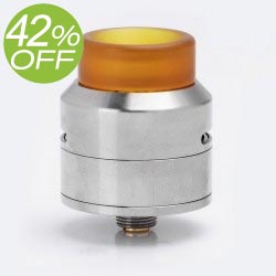 Authentic 528 Custom GOON LP RDA - Silver