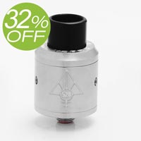 Authentic 528 Custom Goon 22mm RDA - Silver