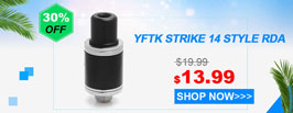 YFTK Strike 14 Style RDA - 3FVape