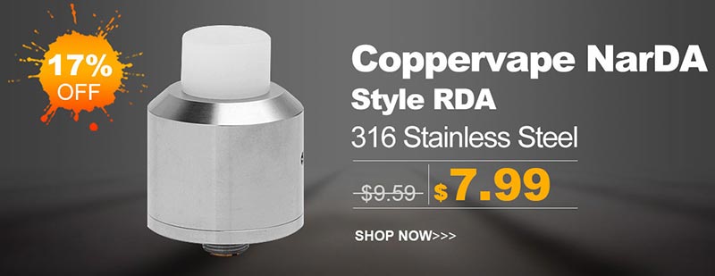 Coppervape NarDA Style RDA