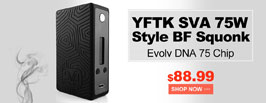 YFTK SVA 75W Style BF Squonk Box Mod - 3FVape