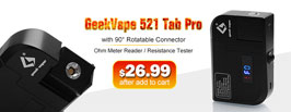 Authentic GeekVape 521 Tab Pro - 3FVape