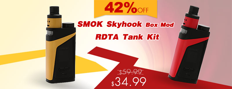 SMOK Skyhook Box Mod + RDTA Tank Kit