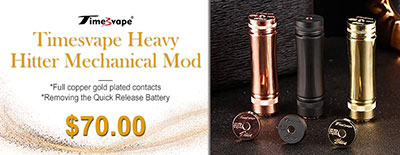 Timesvape Heavy Hitter Vape Mechanical Mod