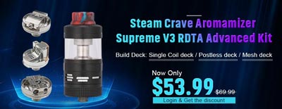 Steam Crave Aromamizer Supreme V3 RDTA