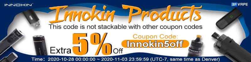 Innokin Products Extra 5% Off