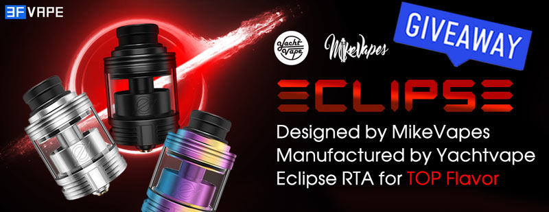 Yachtvape x Mike Vapes Eclipse RTA Giveaway