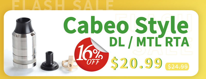 Cabeo Style DL MTL RTA Flash Sale