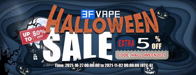 3FVAPE 2021 Halloween Sale + Coupon