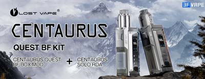 Lost Vape Centaurus Quest BF Mod + Centaurus Solo RDA Kit