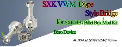 SXK VWM Dope Style RBA Bridge for SXK BB / Billet Box Mod Kit / Boro