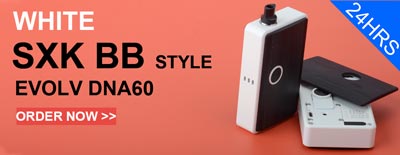 SXK BB Style 60W All-in-One VW Box Mod Vape Kit w/ USB Port