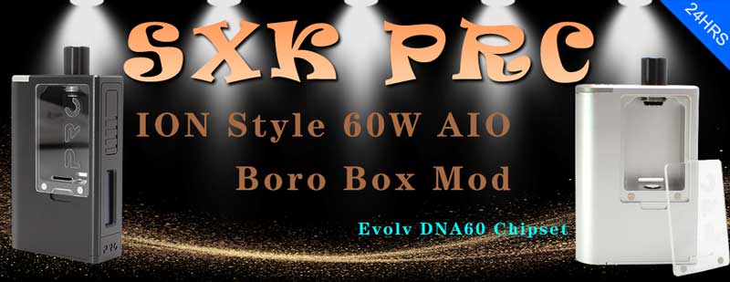 SXK PRC ION Style 60W AIO Boro Box Mod