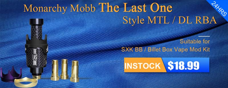 Monarchy Mobb The Last One Style RBA Bridge for Billet / BB / Boro Tank