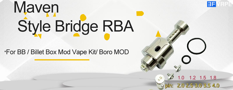 Maven Style RBA Bridge for Billet / BB / Boro Tank