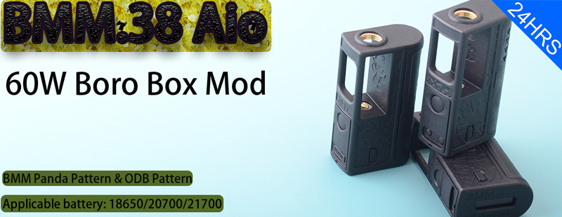 BMM.38 Aio Style 60W Boro Box Mod