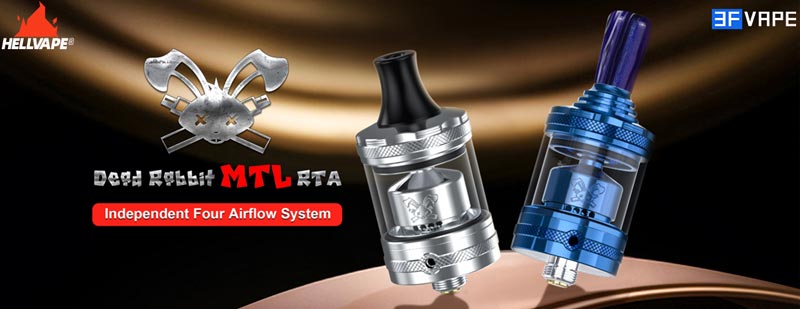 Authentic Hellvape Dead Rabbit MTL RTA Atomizer
