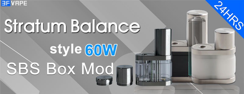 Stratum Balance Style 60W TC VW Box Mod