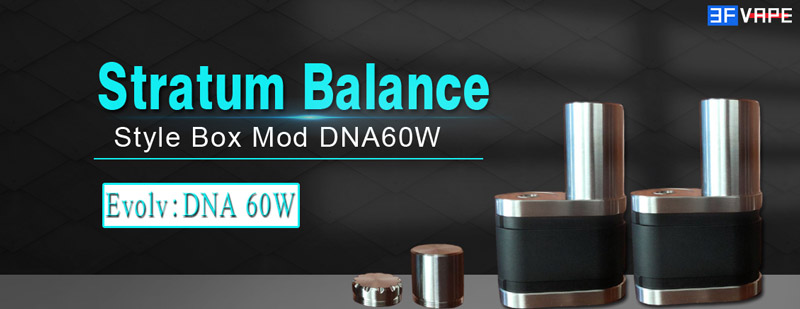 Stratum Balance Style DNA60 60W TC VW Box Mod