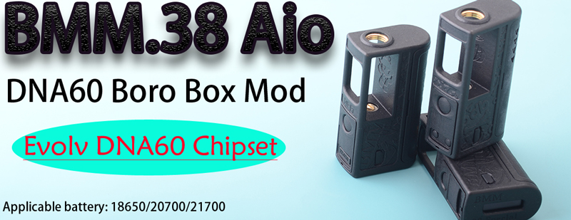 BMM.38 Aio Style DNA60 60W Boro Box Mod